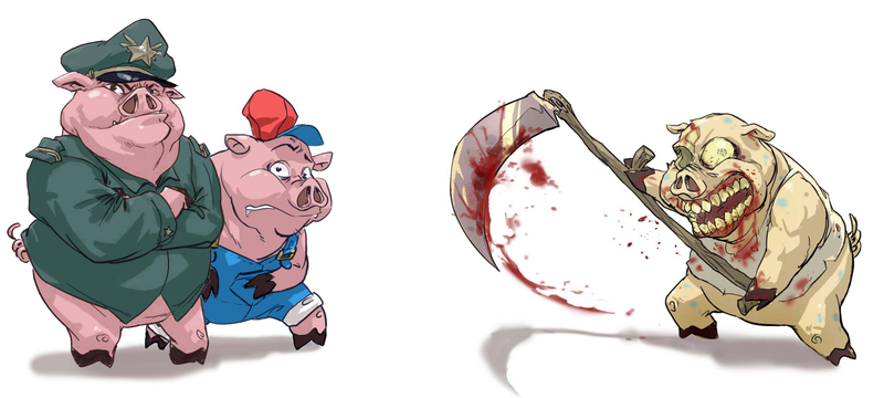 Illustration for article titled Little Red Riding Hood’s Zombie BBQ? Awesome!